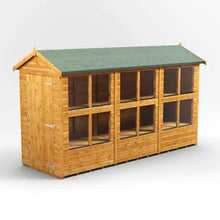Load image into Gallery viewer, Potting Shed Apex T&amp;G – Customizable Tongue &amp; Groove Garden Shed with Shelving-Eclipse Fencing
