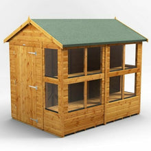 Load image into Gallery viewer, Potting Shed Apex T&amp;G – Customizable Tongue &amp; Groove Garden Shed with Shelving-Eclipse Fencing
