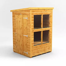 Load image into Gallery viewer, Potting Shed Pent T&amp;G – Customisable Garden Potting Shed with Tongue &amp; Groove Cladding, Heavy-Duty Framing &amp; Quick Delivery-Eclipse Fencing
