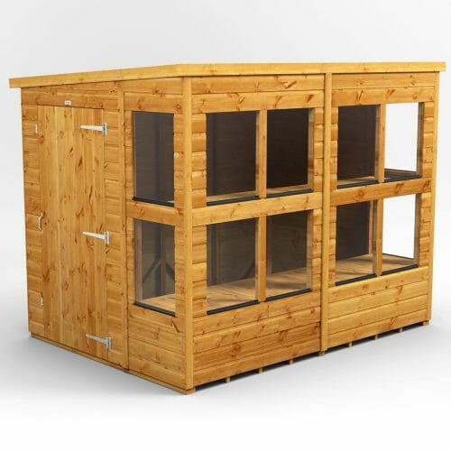 Potting Shed Pent T&G – Customisable Garden Potting Shed with Tongue & Groove Cladding, Heavy-Duty Framing & Quick Delivery-Eclipse Fencing
