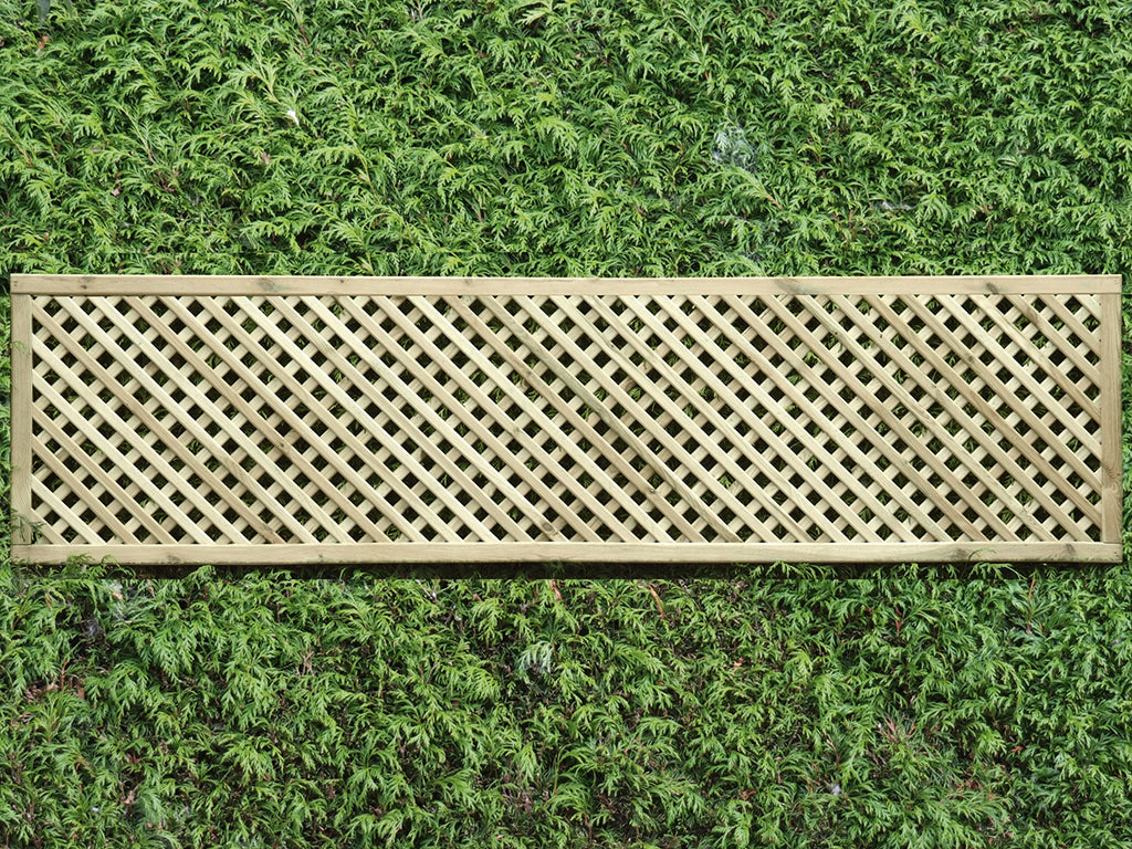Pressure Treated Diamond Privacy Trellis – Enhanced Privacy & Stylish Design-Eclipse Fencing