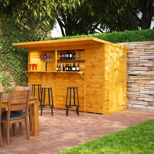 Pub Shed T&G – Customizable Garden Shed with Tongue & Groove Cladding-Eclipse Fencing