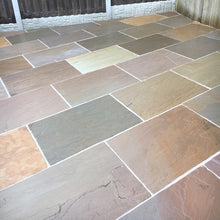 Load image into Gallery viewer, Rippon Buff Sandstone Paving Slabs 600mm x 900mm – Calibrated 22mm Patio &amp; Garden-Eclipse Fencing
