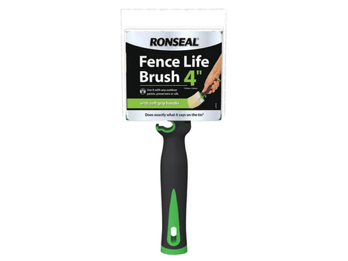 Ronseal Soft Grip Fence Brush | Precision Fence Painting & Staining Tool-Eclipse Fencing