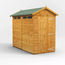Load image into Gallery viewer, Security Shed Apex T&amp;G – High-Security Garden Shed with Tongue &amp; Groove Cladding &amp; Quick Delivery-Eclipse Fencing
