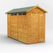 Load image into Gallery viewer, Security Shed Apex T&amp;G – High-Security Garden Shed with Tongue &amp; Groove Cladding &amp; Quick Delivery-Eclipse Fencing
