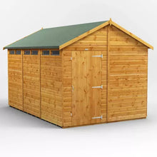 Load image into Gallery viewer, Security Shed Apex T&amp;G – High-Security Garden Shed with Tongue &amp; Groove Cladding &amp; Quick Delivery-Eclipse Fencing

