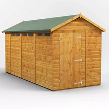 Load image into Gallery viewer, Security Shed Apex T&amp;G – High-Security Garden Shed with Tongue &amp; Groove Cladding &amp; Quick Delivery-Eclipse Fencing
