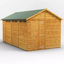 Load image into Gallery viewer, Security Shed Apex T&amp;G – High-Security Garden Shed with Tongue &amp; Groove Cladding &amp; Quick Delivery-Eclipse Fencing
