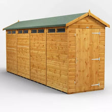 Load image into Gallery viewer, Security Shed Apex T&amp;G – High-Security Garden Shed with Tongue &amp; Groove Cladding &amp; Quick Delivery-Eclipse Fencing
