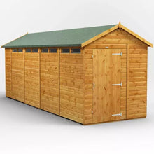 Load image into Gallery viewer, Security Shed Apex T&amp;G – High-Security Garden Shed with Tongue &amp; Groove Cladding &amp; Quick Delivery-Eclipse Fencing
