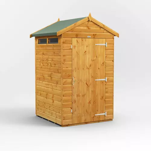 Security Shed Apex T&G – High-Security Garden Shed with Tongue & Groove Cladding & Quick Delivery-Eclipse Fencing