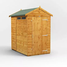 Load image into Gallery viewer, Security Shed Apex T&amp;G – High-Security Garden Shed with Tongue &amp; Groove Cladding &amp; Quick Delivery-Eclipse Fencing
