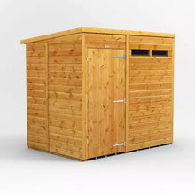 Load image into Gallery viewer, Security Shed Pent T&amp;G – High-Security Garden Shed with Tongue &amp; Groove Cladding &amp; Quick Delivery-Eclipse Fencing
