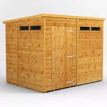 Load image into Gallery viewer, Security Shed Pent T&amp;G – High-Security Garden Shed with Tongue &amp; Groove Cladding &amp; Quick Delivery-Eclipse Fencing
