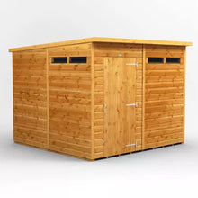 Load image into Gallery viewer, Security Shed Pent T&amp;G – High-Security Garden Shed with Tongue &amp; Groove Cladding &amp; Quick Delivery-Eclipse Fencing
