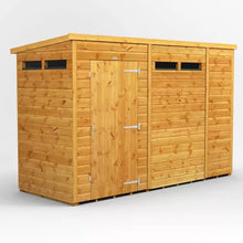 Load image into Gallery viewer, Security Shed Pent T&amp;G – High-Security Garden Shed with Tongue &amp; Groove Cladding &amp; Quick Delivery-Eclipse Fencing
