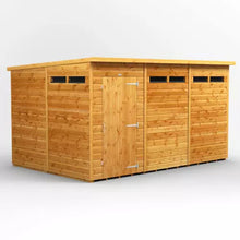 Load image into Gallery viewer, Security Shed Pent T&amp;G – High-Security Garden Shed with Tongue &amp; Groove Cladding &amp; Quick Delivery-Eclipse Fencing
