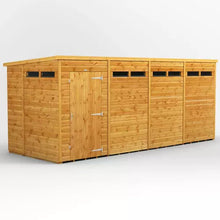 Load image into Gallery viewer, Security Shed Pent T&amp;G – High-Security Garden Shed with Tongue &amp; Groove Cladding &amp; Quick Delivery-Eclipse Fencing
