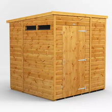Load image into Gallery viewer, Security Shed Pent T&amp;G – High-Security Garden Shed with Tongue &amp; Groove Cladding &amp; Quick Delivery-Eclipse Fencing
