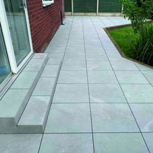 Load image into Gallery viewer, Smoke Grey Porcelain 600mm x 600mm x 20mm – Durable Outdoor Paving Tiles-Eclipse Fencing
