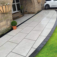 Load image into Gallery viewer, Smoke Grey Porcelain 900mm x 600mm x 20mm – Large Outdoor Paving Tiles-Eclipse Fencing
