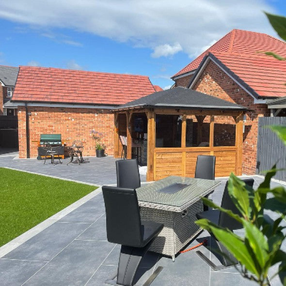 Storm Anthracite Porcelain 1200mm x 600mm x 20mm – Premium Large Format Outdoor Paving-Eclipse Fencing