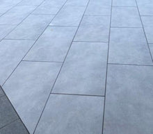Load image into Gallery viewer, Storm Grey Porcelain 600mm x 900mm x 20mm – Premium Outdoor Porcelain Paving Tiles-Eclipse Fencing
