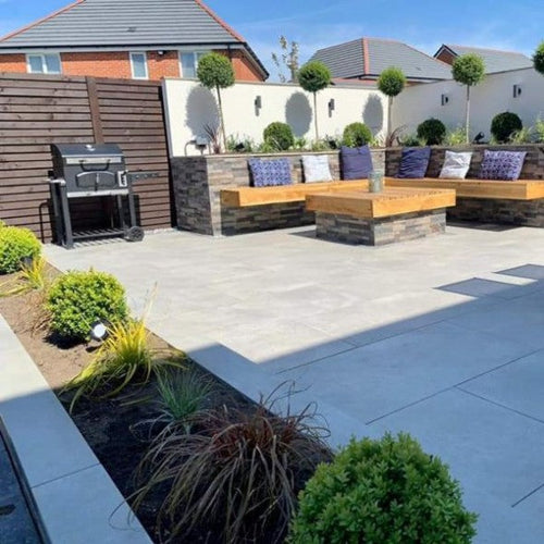 Storm White Porcelain 900mm x 600mm x 20mm – Premium Vitrified Outdoor Porcelain Paving-Eclipse Fencing