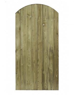 T&G Gate Tanalised Arched Top – 900mm x 1.8m Durable, Stylish Garden Gate-Eclipse Fencing