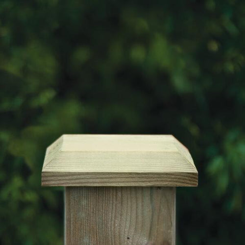 Tanalised Timber Fence Post Caps – Durable & Stylish Fence Accessories-Eclipse Fencing