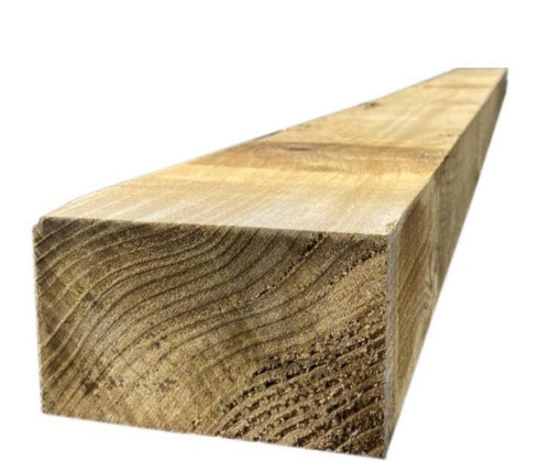 Timber Post 125mm x 75mm x 1.8m ( 5x3 x 6ft )-Eclipse Fencing